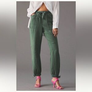 Pilcro Relaxed Ankle Tie Pants L